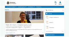 Desktop Screenshot of nydalen.oslovo.no